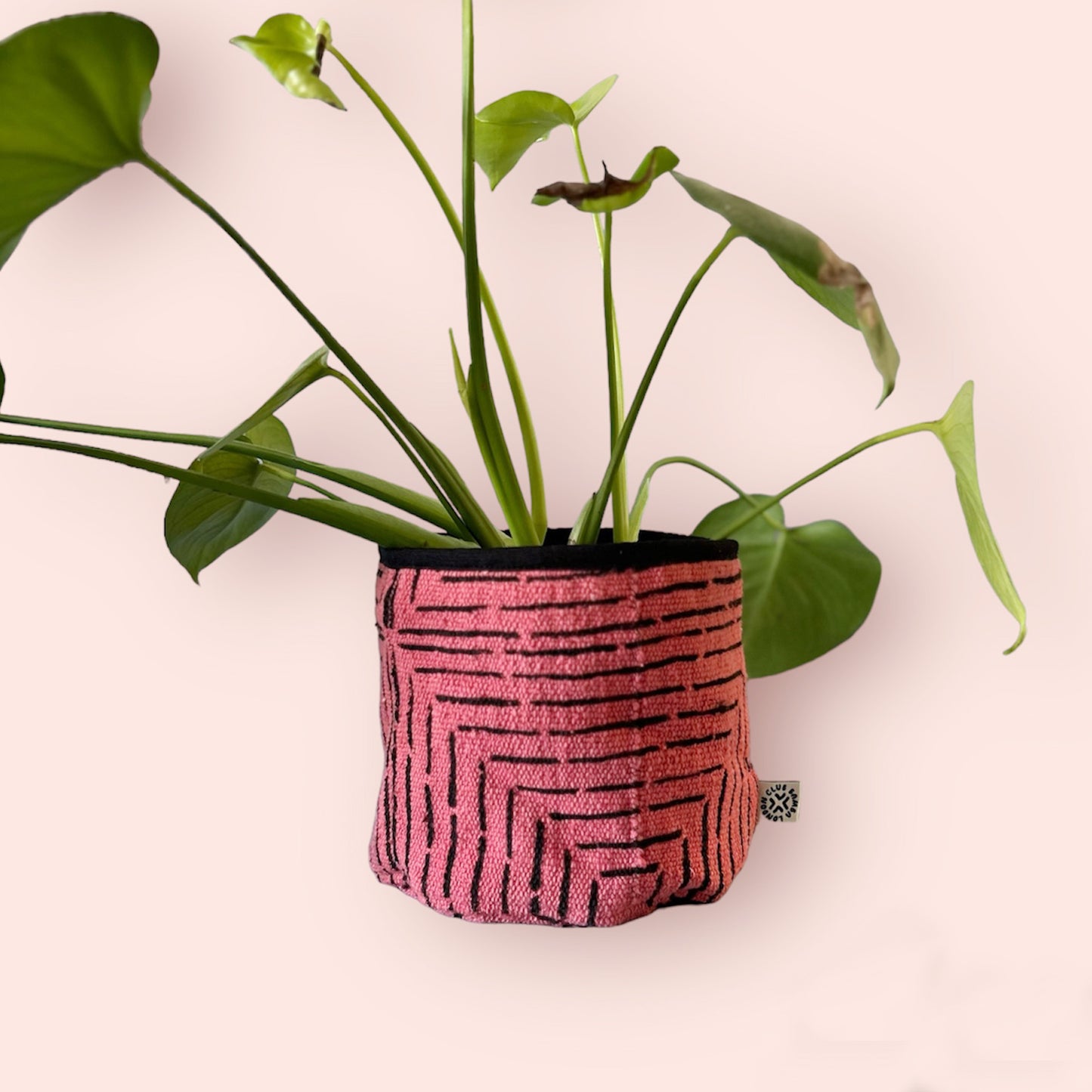 Red Mud Cloth Planter